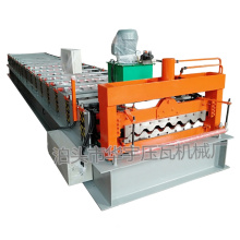 Color coated steel wall panel roll forming machine made 750 mm wall panel